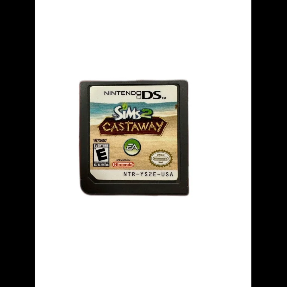 Nintendo DS Sims 2: Castaway Beach Getaway Lost Adventure Kids Game